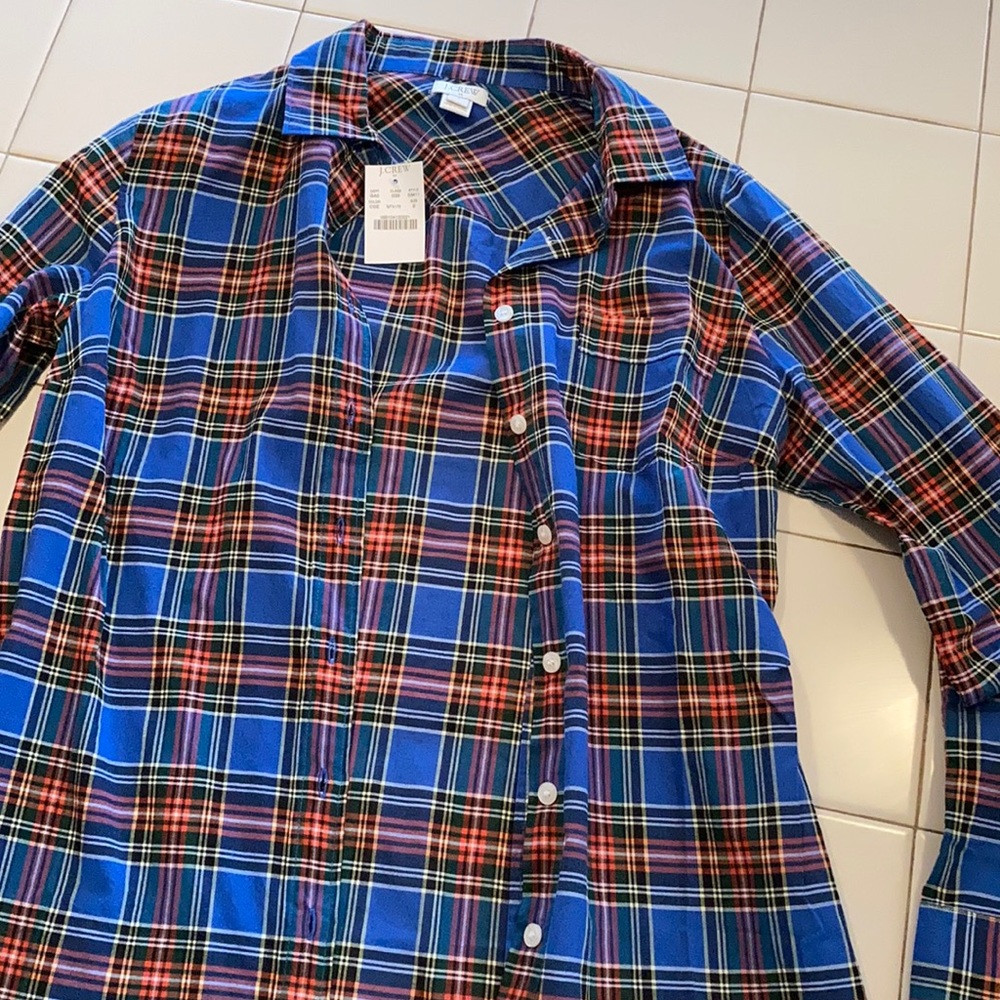 J.Crew lightweight cotton button-up